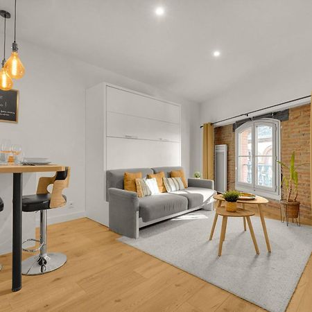 Le Floral - Cosy Studio Climatise Avec Parking Prive Et Netflix Toulouse Exterior foto